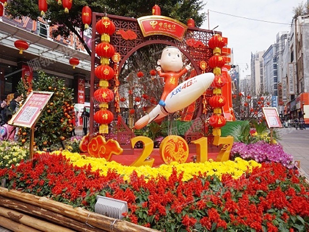 广州市越秀区迎春花市装饰工程